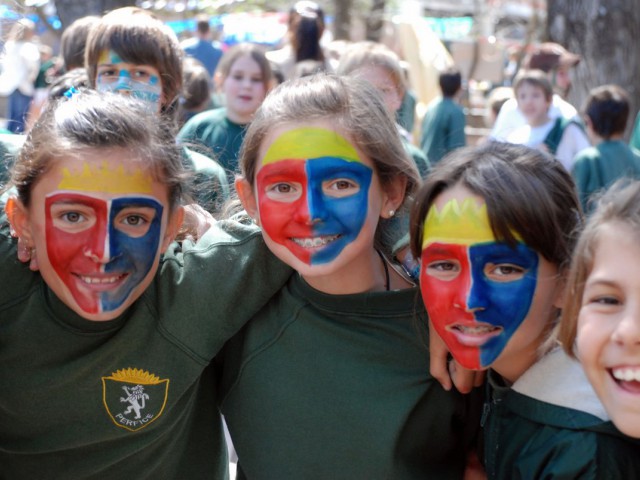 Interhouse parade